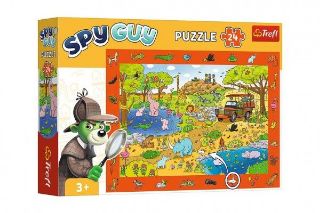 Obrázek z Puzzle Spy Guy - Safari 48x34cm 24 dílků 